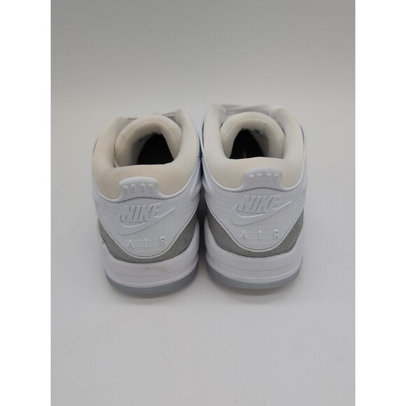 Nike Air Jordan 4 RM White Silver Glitter HQ3441-111 Women's Size 6.5 NWOB - Picture 5 of 9